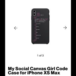 XS Max silicone case/cover